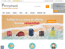 Tablet Screenshot of pennytravel.it